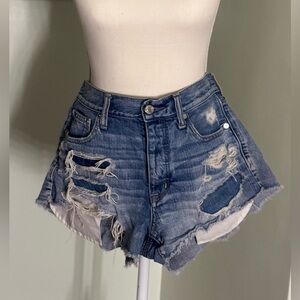 American Eagle Vintage High-Rise Festival shorts